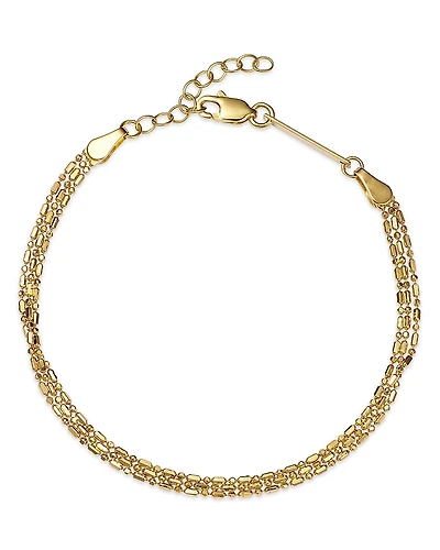 Zoe Chicco 14K Yellow Gold Simple Gold Beaded Bracelet