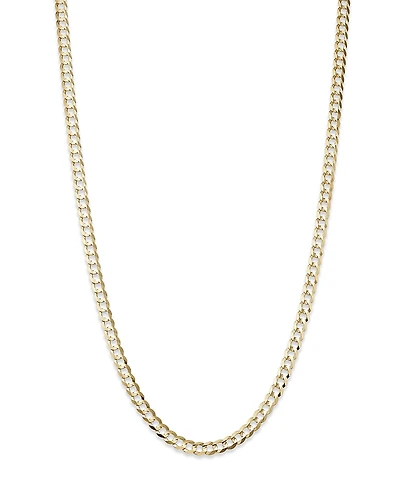 Bloomingdale's Fine Collection Men's Comfort Curb Link Chain Necklace
