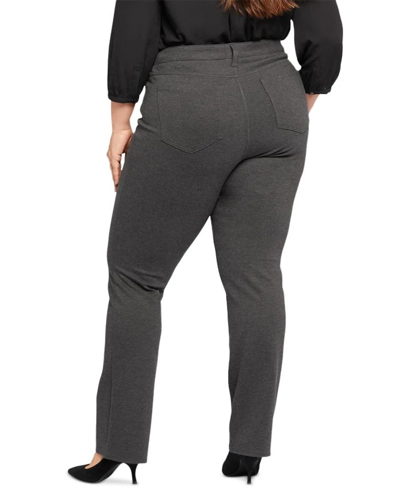 Marilyn Compression Ponte Straight Pants
