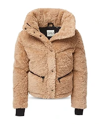 Girls' Sherpa Athlete Down Jacket - Big Kid