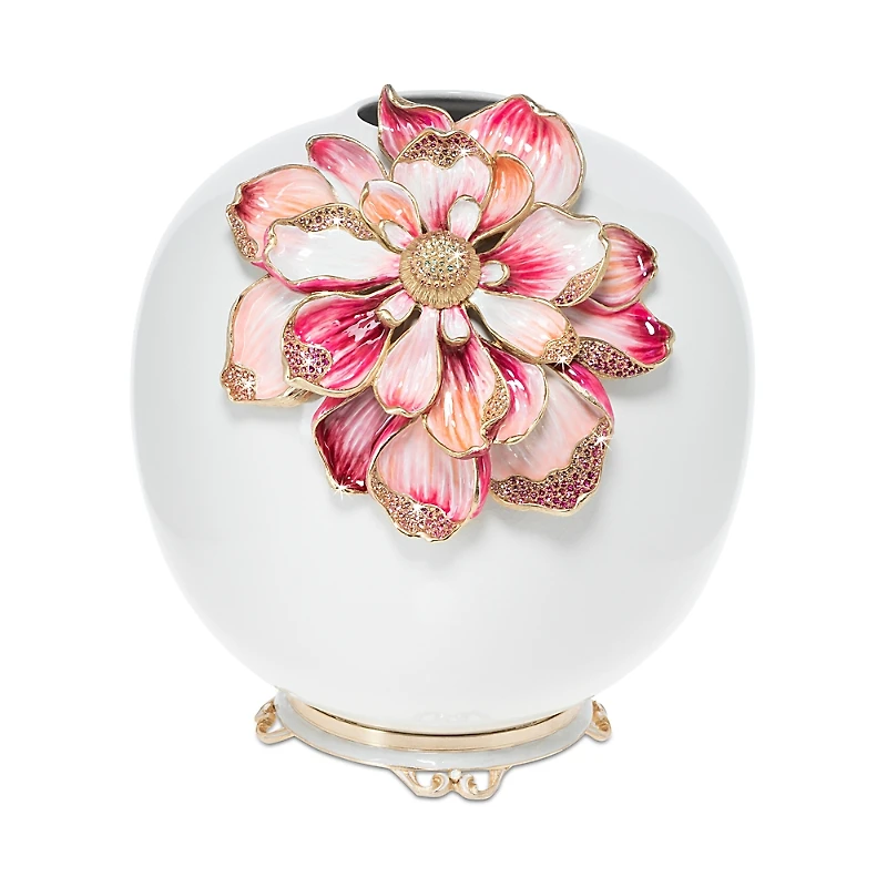 Jay Strongwater Magnolia Vase