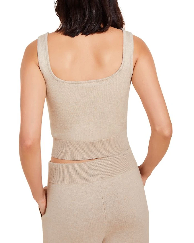 Cropped Sweater Tank