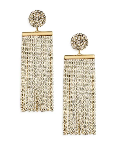 All The Movement Fringe Drop Earrings in 18K Gold Plate
