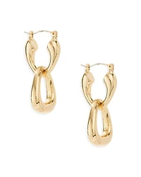 Ettika Double Dangle Hoop Earrings