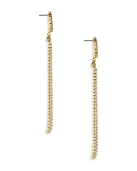 All The Movement Fringe Drop Earrings in 18K Gold Plate