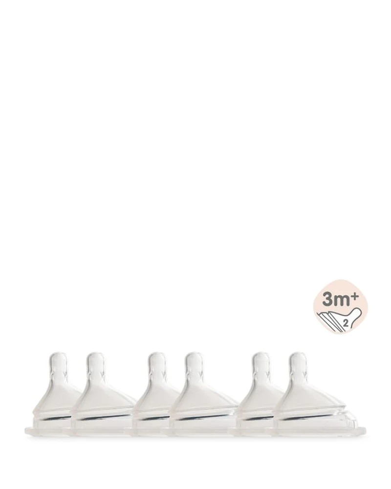 Teat Medium Flow 6 Pk