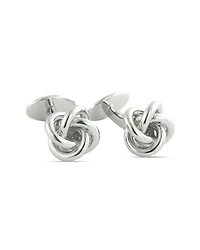 Sterling Silver Knot Cufflinks