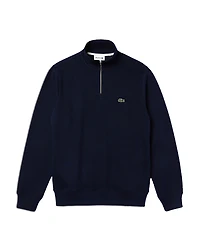 Lacoste Mock Neck Quarter Zip Pullover