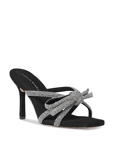Loeffler Randall Women's Margi Bow Embellished Sandals