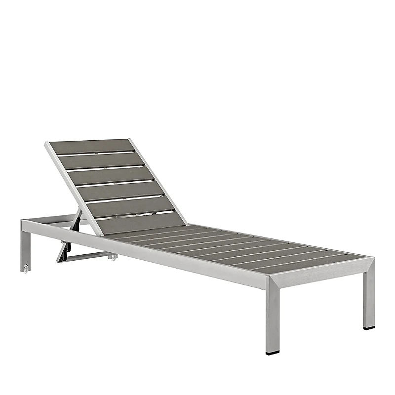 Modway Shore Outdoor Patio Aluminum Chaise