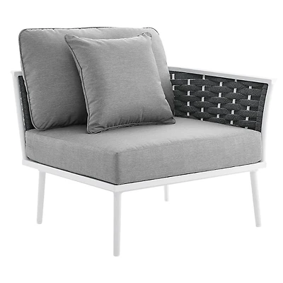 Modway Stance Outdoor Patio Aluminum Right-Facing Armchair