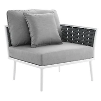 Modway Stance Outdoor Patio Aluminum Right-Facing Armchair