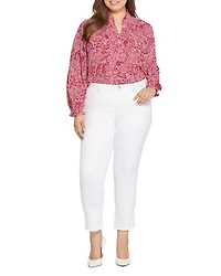 Sheri High Rise Slim Ankle Jeans Optic White