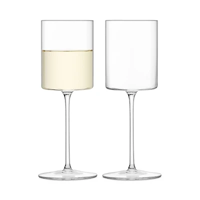 Lsa Otis White Wine Glass, Set of 2