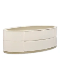 Caracole Adela Oval Cocktail Table