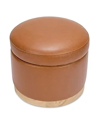 Babyletto Naka Vegan Leather Storage Ottoman
