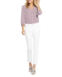 Petite Sheri High Rise Cropped Skinny Jeans Artist Blue