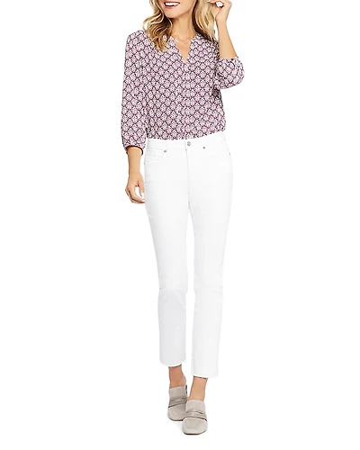 Nydj Petite Sheri High Rise Cropped Skinny Jeans