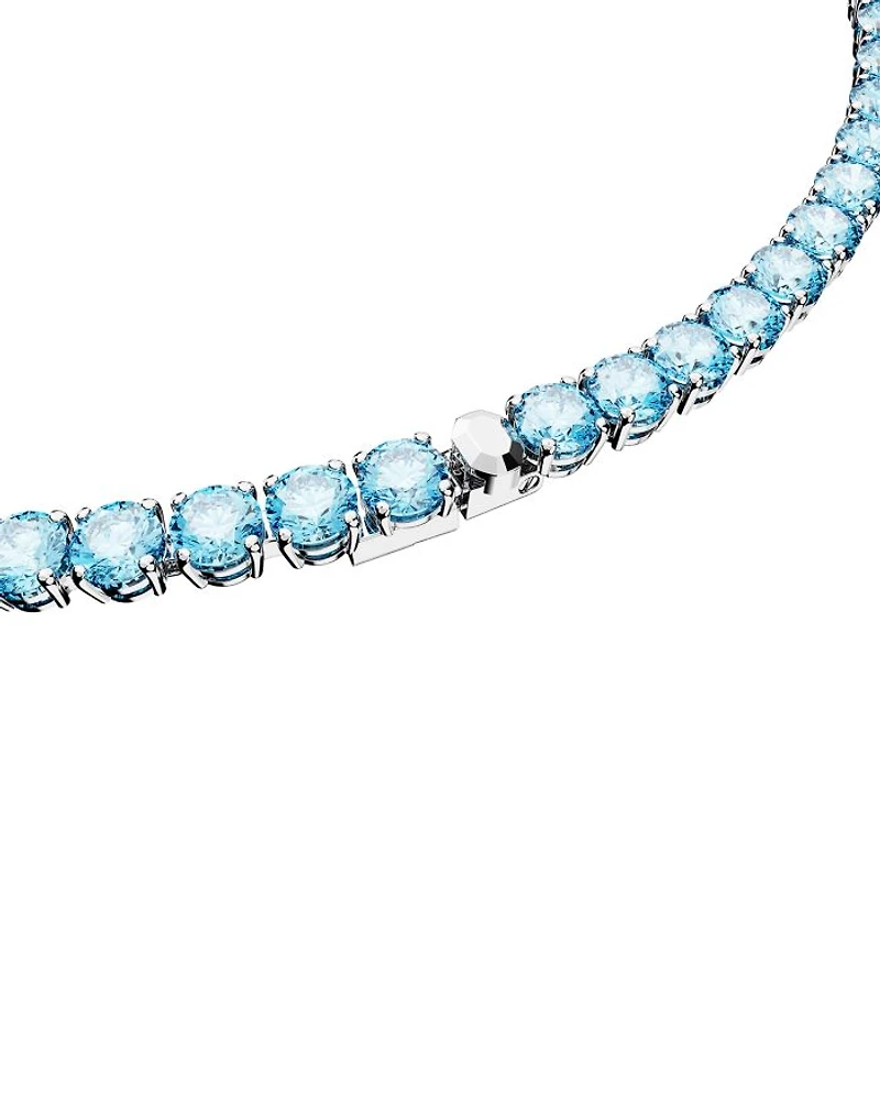 Matrix Crystal Tennis Necklace