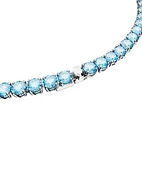 Matrix Crystal Tennis Necklace