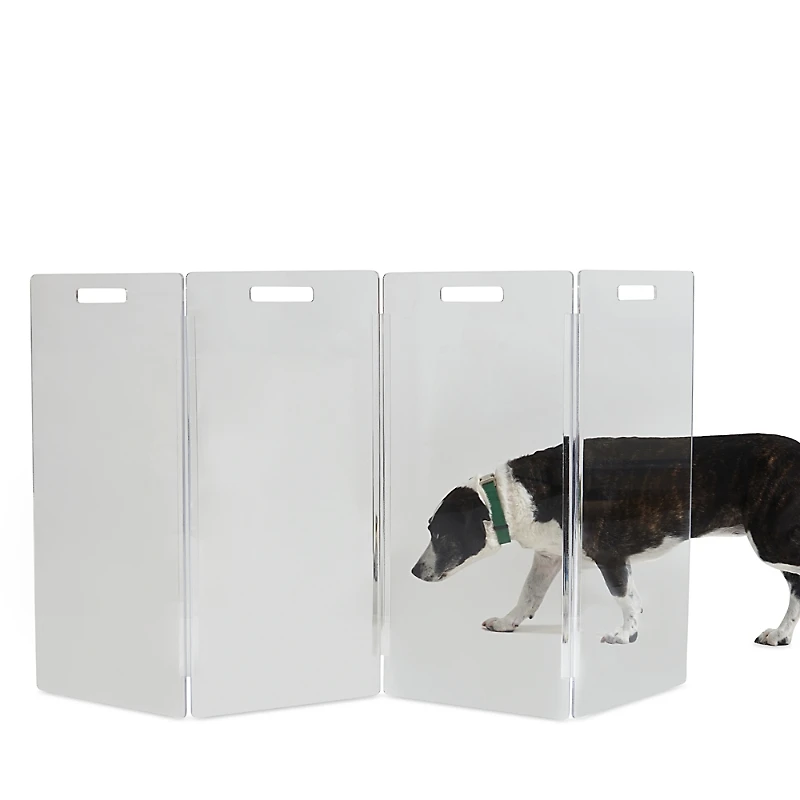 Tall Zig Zag 4 Panel Pet Gate