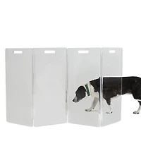 Tall Zig Zag 4 Panel Pet Gate
