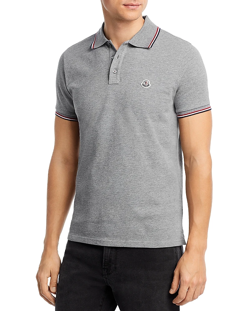 Moncler Cotton Tipped Polo