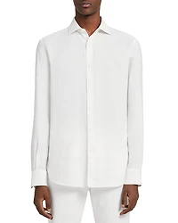 Zegna Cashco Long Sleeve Button Up Shirt