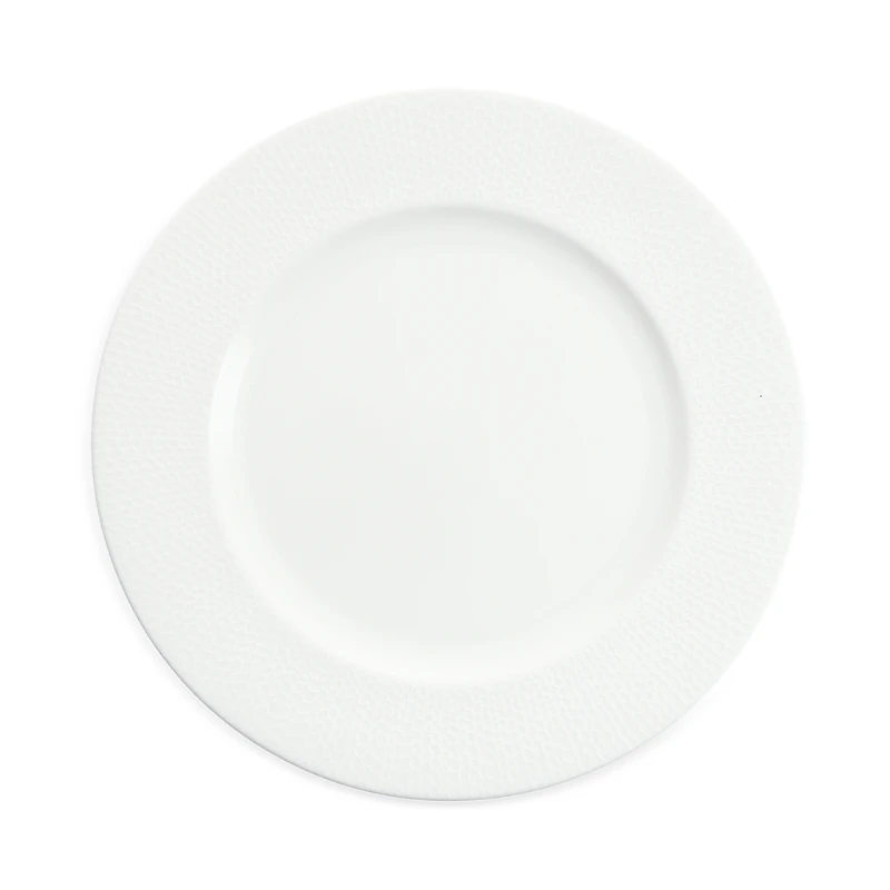 Fortessa Amanda White Embossed Charger