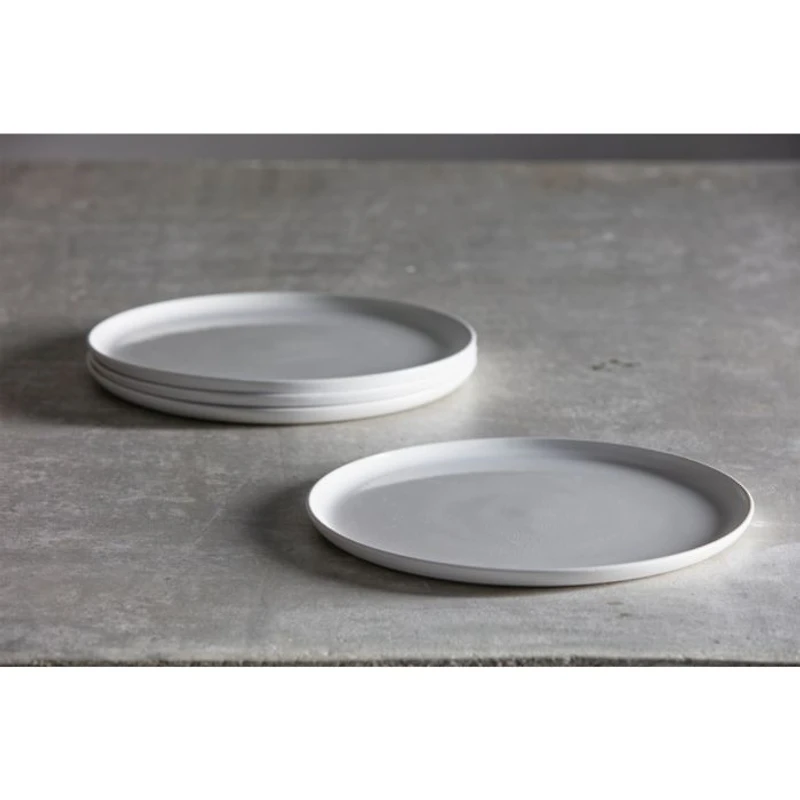 Cloud Terre® 10" Dinner Plate, White, Set of 4