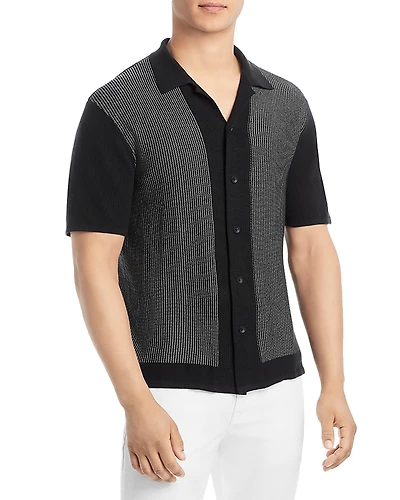 rag & bone Harvey Knit Camp Shirt