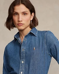 Denim Button Down Shirt