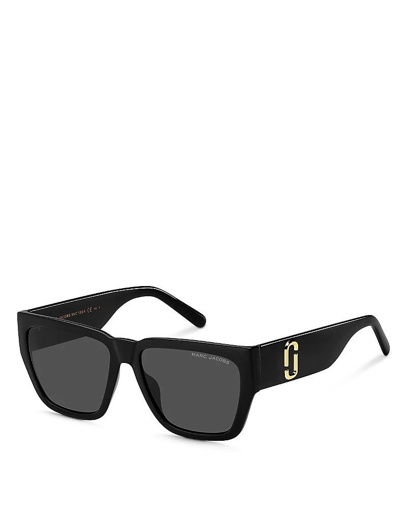 Marc Jacobs Marc Rectangular Sunglasses, 57mm