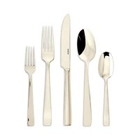 Champagne Stainless Steel 5 Piece Place Setting