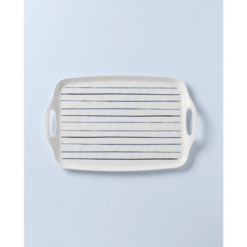 Blue Bay Melamine Handled Platter