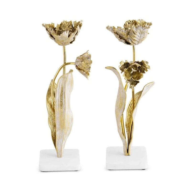 Tulip Candleholders, Set of 2