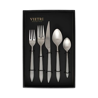 Ares Argento & Light Gray 20 Piece Flatware Set