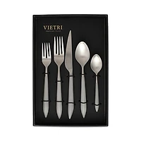 Ares Argento & Light Gray 20 Piece Flatware Set