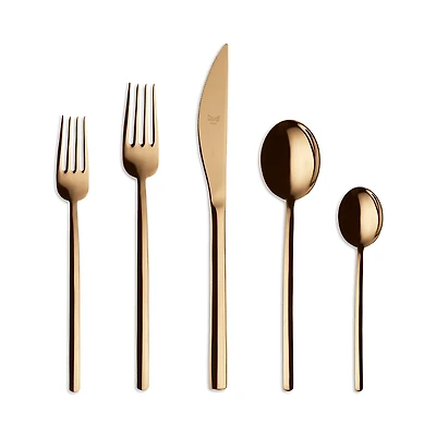 Mepra Due Oro 5 Piece Flatware Set