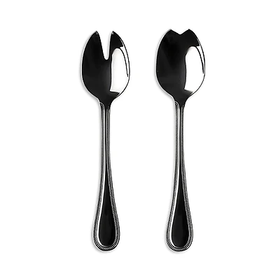 Mepra Perla Shiny Stainless Steel Salad Serving Set