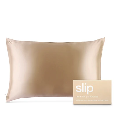 slip for beauty sleep Pure Silk Pillowcase