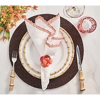 Knotted Edge Linen Napkin