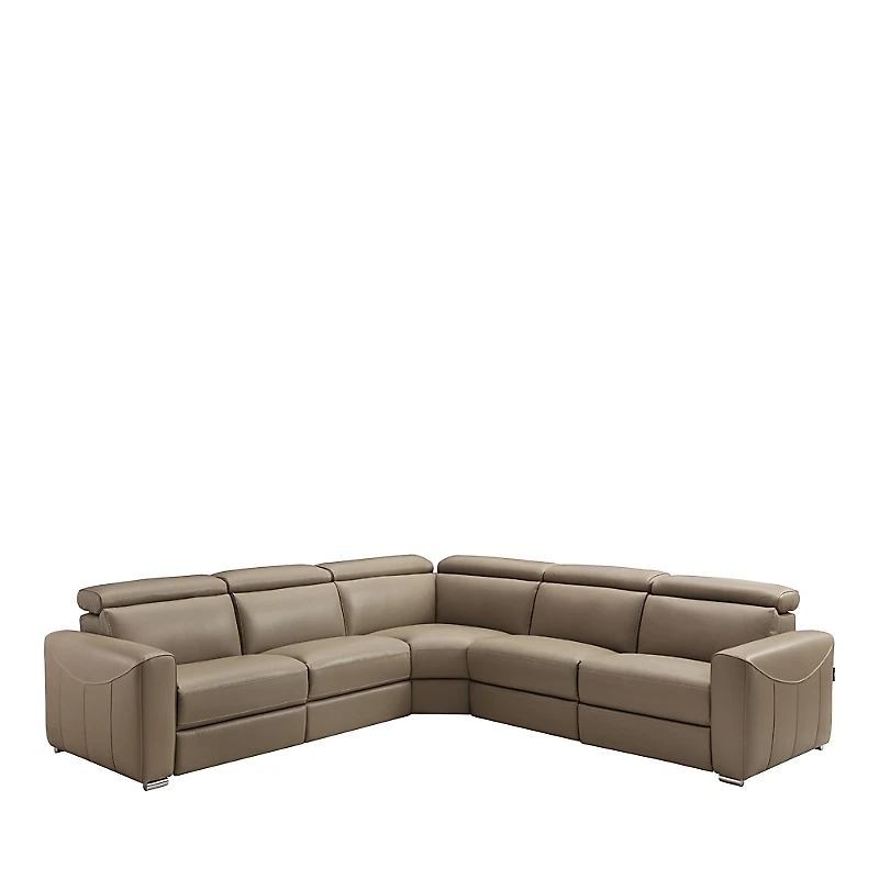 Chateau d'Ax Gemma Reclining Leather Sectional Sofa