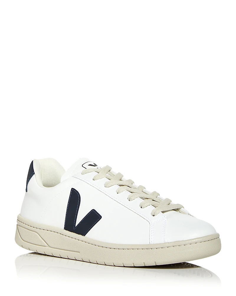 Veja Men's Urca Lace Up Coated Cotton Sneakers