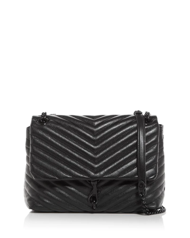 Edie Quilted Leather Crossbody