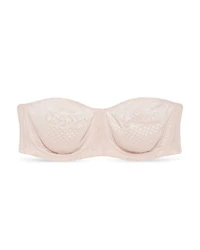 Visual Effects Strapless Lace Minimizer Bra