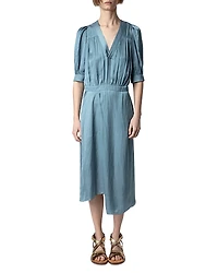 Zadig & Voltaire Ralia Satin Dress