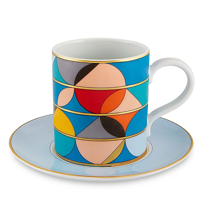 Vista Alegre Futurismo Tea Cup and Saucer