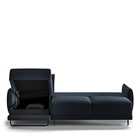 Dolphin Full XL Sectional Sleeper Sofa