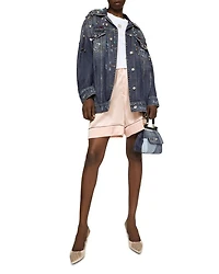 Small Sicily Bag in Patchwork Denim
